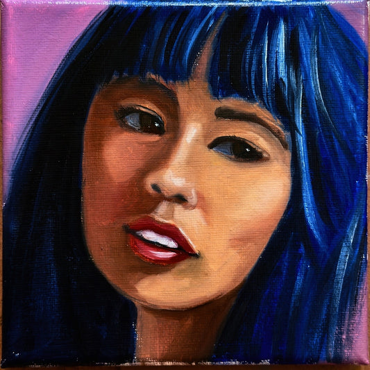 "Shinhee" Oil on Canvas 6x6